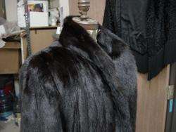 BLACKGLAMA MINK COAT  NEW MINT $14,500  