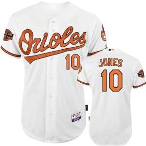 Adam Jones Jersey Adult Majestic Home White Authentic Cool Baseâ 