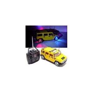  Rc Hummer Style Truck W/Cool Rims & Lights Toys & Games