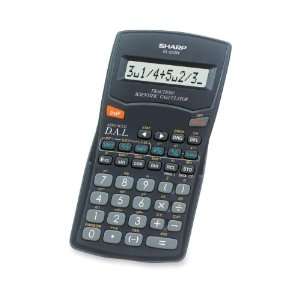  Sharp Electronics, SHAR EL500WBBK Scientifi Calculator 