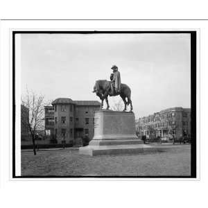 Historic Print (L) Asbury statue, [Washington, D.C 