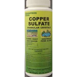  Copper Sulfate Granular Crystals 2.5 pounds Patio, Lawn 