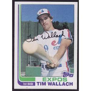  1982 Topps #191 Tim Wallach