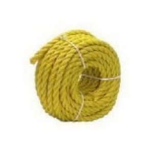  Wellington Cordage #15013 3/8x50 Yellow Poly Rope