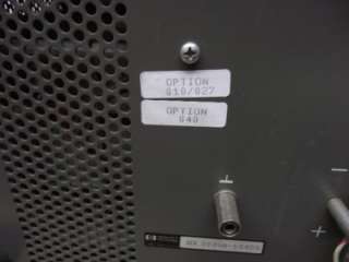 HP / Agilent 6269B DC Power Supply 40V, 0 50A OPT 010, 27, 40