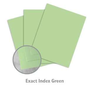  Exact Index Green Paper   500/Carton