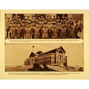  1920 Rotogravure WWI War College Building Washington D.C 