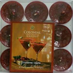  Cranberry Cosmo Colonial Candle Tealights