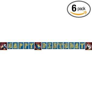  High School Musical Plastic Banners (Pack of 6) Health 