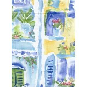  LaPoeme Sunblu   1.25 yard Remnant Arts, Crafts & Sewing