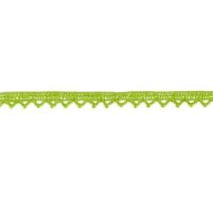 Riley Blake Sew Together 1/4 Crocheted Lace Trim Lime Fabric By The 
