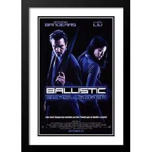 Ballistic Ecks Vs. Sever 32x45 Framed and Double Matted Movie Poster 