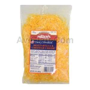 Millers Fancy Shredded Mozzarella & Cheddar Cheese 8 oz  