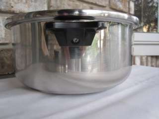 MultiCore 5 Ply Dutch Oven 4 Quart Stainless Steel Pot Pan Permanent 