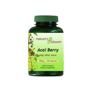  Natures Bloom Acai Berry Capsules 250mg (120 count 