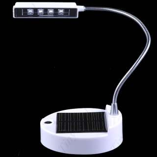 Solar USB Power 4 LED Table Lamp Desk Light FUB 19726  