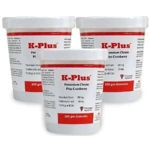  K Plus Potassium Citrate Plus Cranberry (300g Granules 