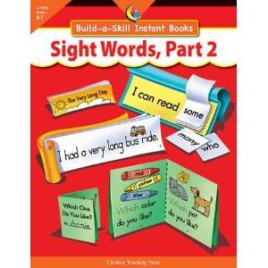  Sight Words Part 2 Build A Skill