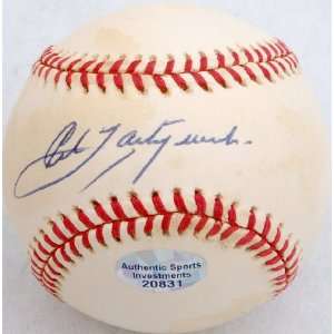  Carl Yastrzemski Autographed American League Baseball 
