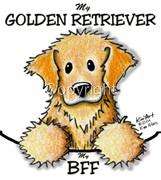 Golden Retriever Dog Tshirt Nightshirt 7424 Kiniart pet  