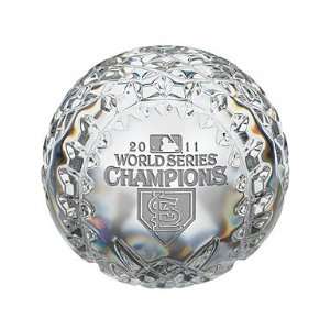  Waterford Crystal World Series Champions 2011 St. Louis 