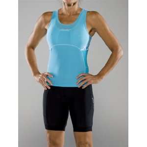  Zoot Womens TRIfit Splash Racerback Top   Spa   XL 