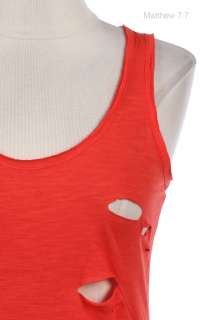 Vintage Cut Out Sleeveless Tank Top Scoop Neck Racer Back VARIOUS 