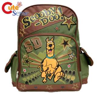 Scooby Doo School Backpack Large Bag 16 Run Star  