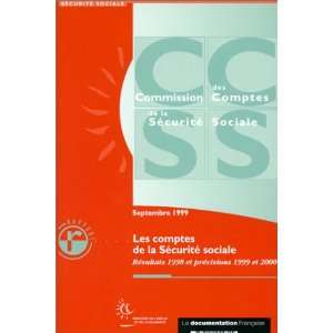  les comptes de la securite sociale ; resultats 1998 et 