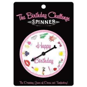 Bundle Birthday Challenge Spinner Game and Aloe Cadabra Organic Lube 