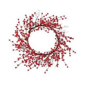  28 Red Berry Wreath Outdoor Arts, Crafts & Sewing
