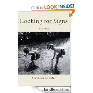 Looking for Signs Short story collection MaryEllen Beveridge  