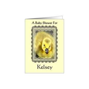  Baby Shower Invitation,name specific / A Baby Shower For Kelsey 