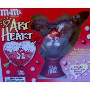  M&Ms Heart Art   M & M Candy Fun Toys & Games