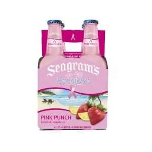  Seagrams Pink Punch 4pk Btl Grocery & Gourmet Food