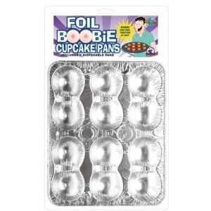  Foil boobie disposable cupcake pans   set of 2 Health 
