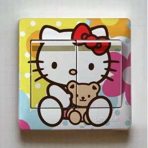  10 pieces Hello Kitty Cute Wall Sticker Vinyl Decal Home 