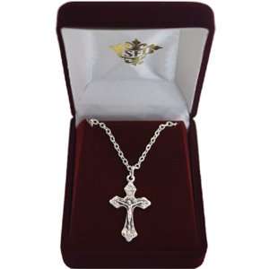   Necklace with 18 Chain and 1 Pendant of Jesus on the Cross Jewelry