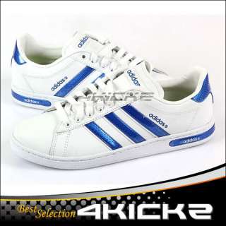 Adidas Derby II White/Blue Low Mens Classic Casual 2011 G52440  