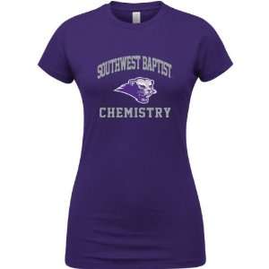   Bearcats Purple Womens Chemistry Arch T Shirt