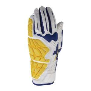 Xprotex Mens Raykr White/Royal Blue Batting Glove  Sports 