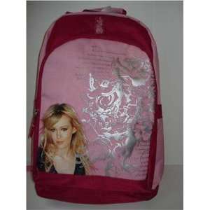   Girls Pink School Backpack Large with BONUS Water Bottle Toys & Games