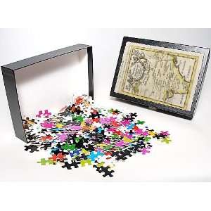  Jigsaw Puzzle of Map Of India Etc/mallet from Mary Evans Toys & Games