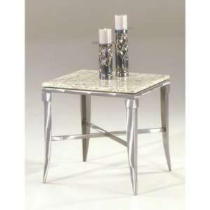 Johnston Casuals 47 151 Florence Contemporary End Table Granite Top 