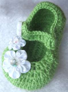 Newborn baby reborn doll Mary Jane girl Shoes booties  