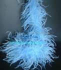   Light/Baby Blue Ostrich Feather Boa, A+++ Quality Cynthias Feathers