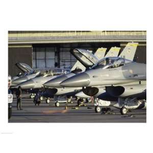 Air Force F 16 Fighter Jets Hill Air Force Base Utah USA 24.00 x 18 