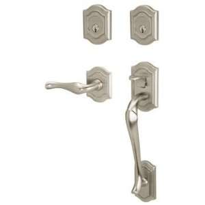   Images, Bethpage Satin Nickel Keyed Entry Handles