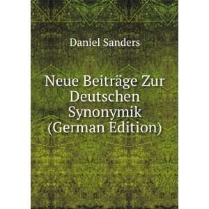   ¤ge Zur Deutschen Synonymik (German Edition) Daniel Sanders Books
