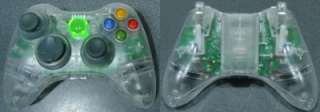 NEW Custom Xbox 360 Wireless Controller   Crystal Clear Shell   BEST 